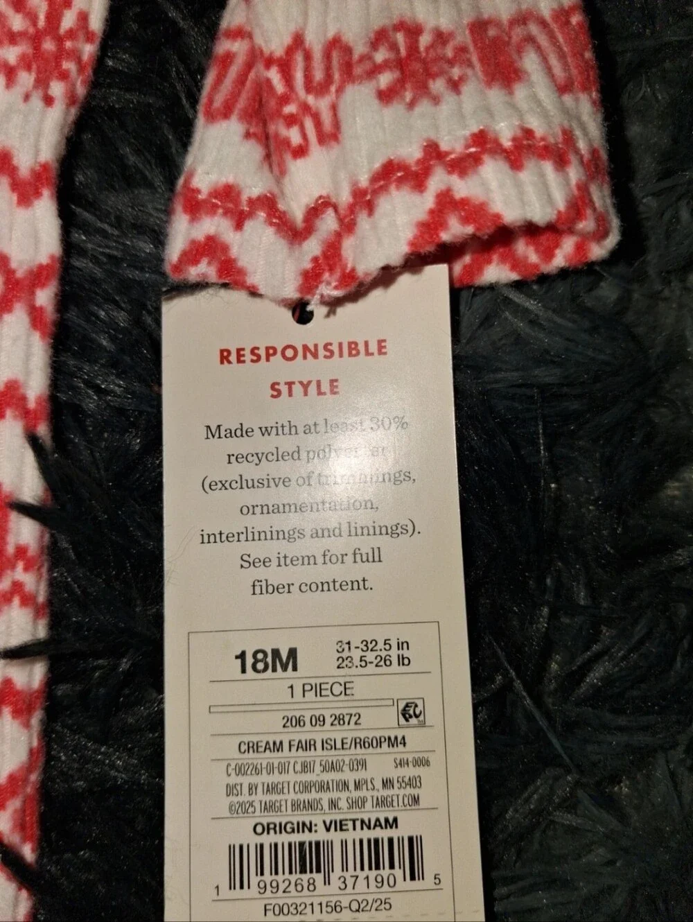 Cat & Jack cozy red